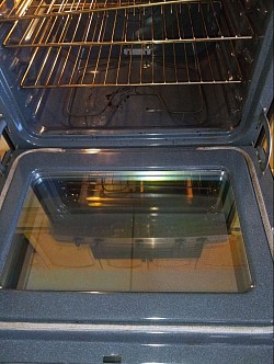 Glass Door Oven